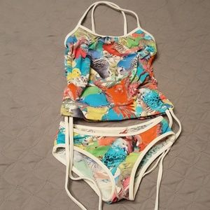 Paper wings birdy two piece swim size 3